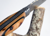 Rounded forged Laguiole knife, Juniper and Ebony wood handle image 13