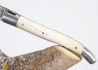 Couteau Laguiole Forgé, Manche en Os, lame traditionnelle image 11