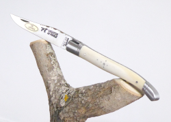 Couteau Laguiole Forgé, Manche en Os, lame traditionnelle image 13