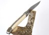 Laguiole Knife with Damascus Blade Ivory of Mammoth's Handle image 5