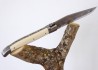 Laguiole Knife with Damascus Blade Ivory of Mammoth's Handle image 10