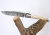 Laguiole Knife with Damascus Blade Ivory of Mammoth's Handle image 17