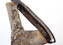 Couteau Laguiole, Damas forgée, manche en Corne de Buffle image 8