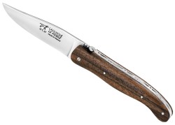 Laguiole de Chasse Forgé, Plein Manche en Noyer image 1