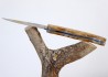Laguiole de Chasse Forgé, Plein Manche en Bois d'Olivier image 7