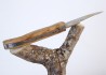 Laguiole Hunting Knife, Forged Spring, Olive Wood Full Handle image 10