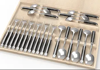 Canteen of Laguiole Cutlery - 24 items