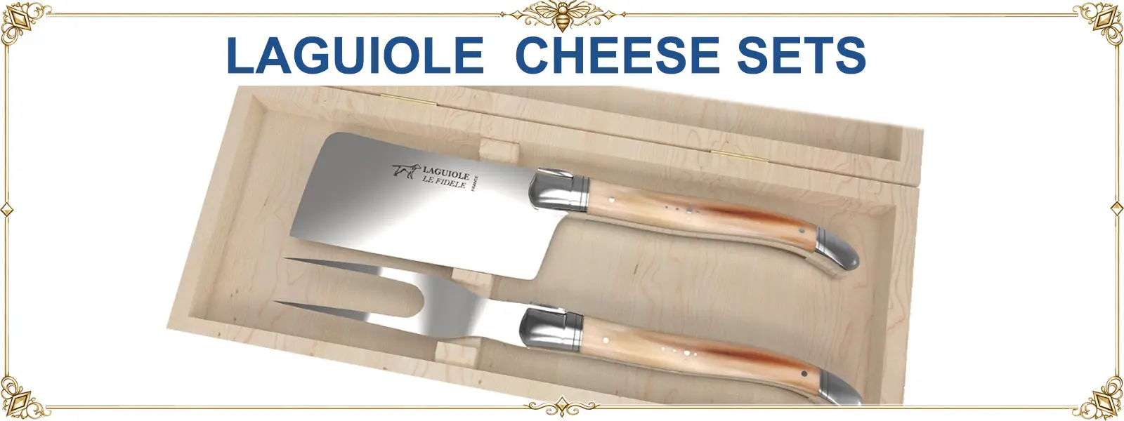 Laguiole cheese sets